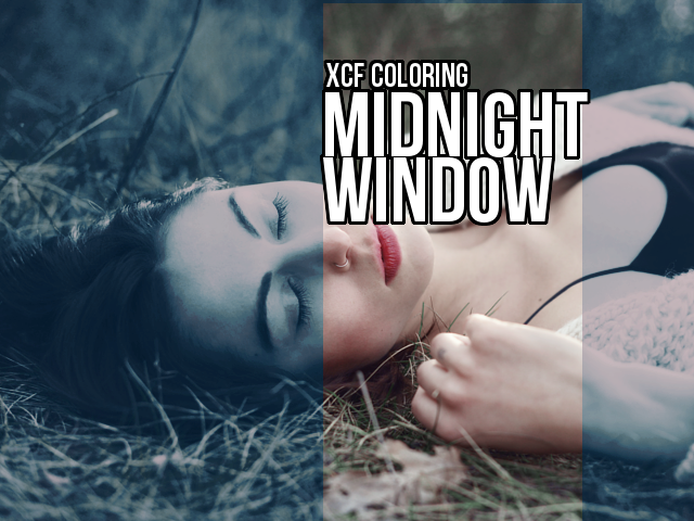 XCF Coloring#9 - Midnight Window