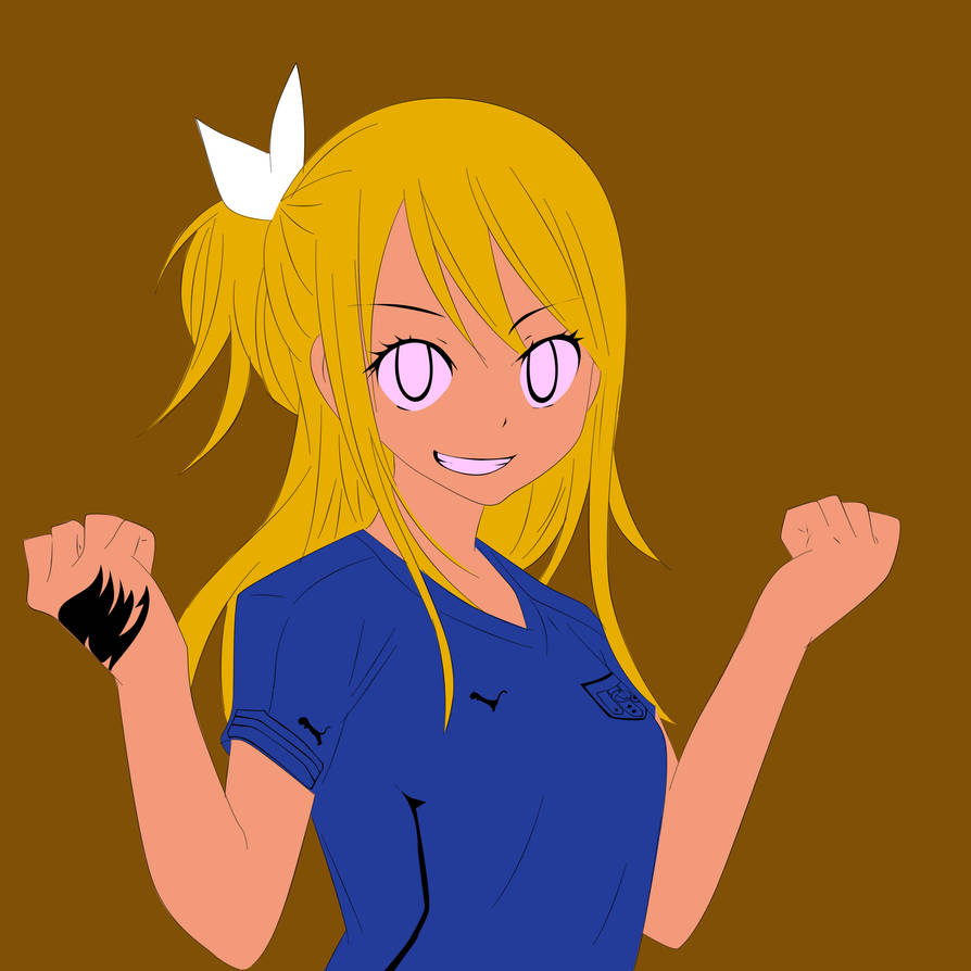 Get Wallpaper Lucy Soccer 2014 Fairy Tail By Fiorfiorlineart On Deviantart HD