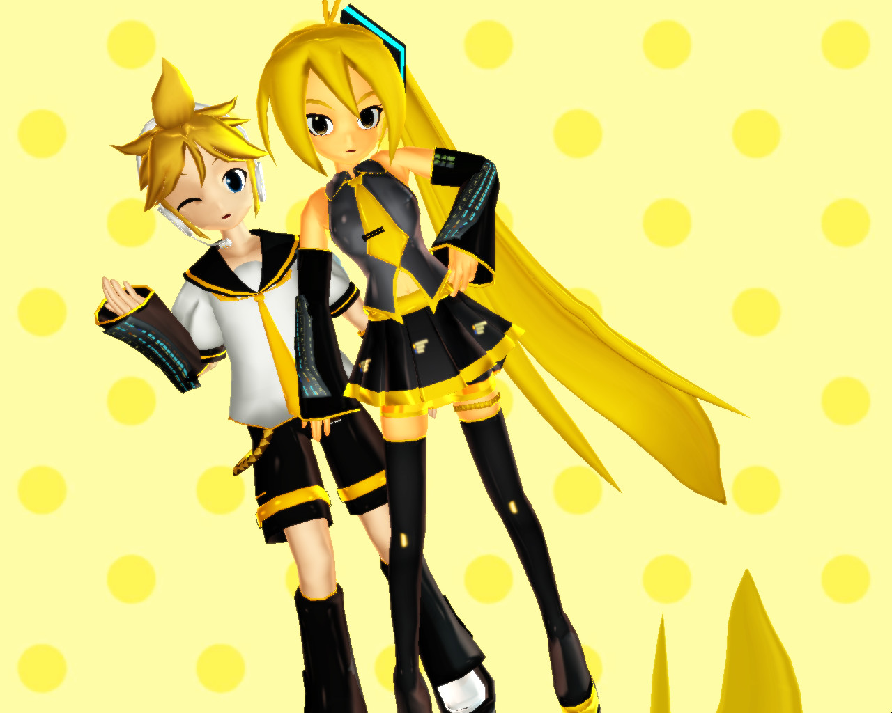 Neru and Len Updated