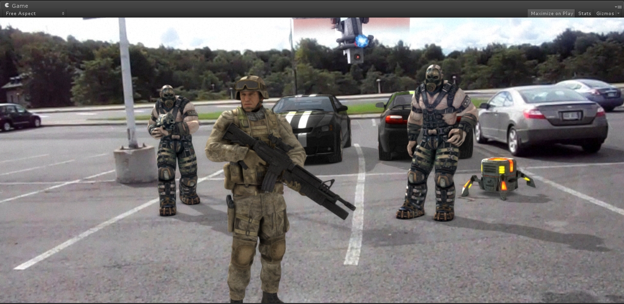 Test Of Matchmoving In Unity3d By Rtshaders On Deviantart