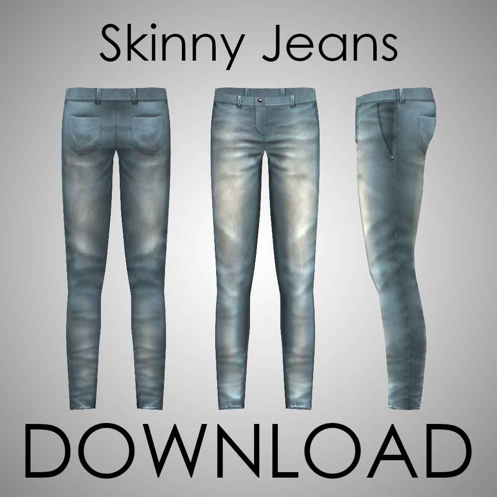 MMD - Male Skinny Jeans Download