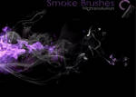 High Resolution Smoke Brushes for photoshop ,GIMP