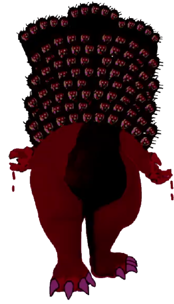 47-headed Barney demon by M4632 on DeviantArt