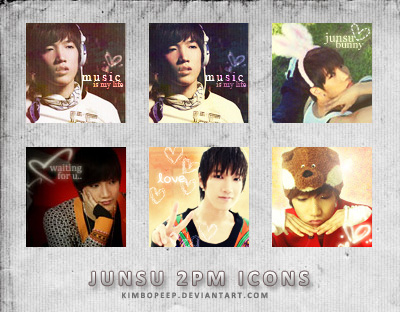 Icon pack 1: Junsu 2PM