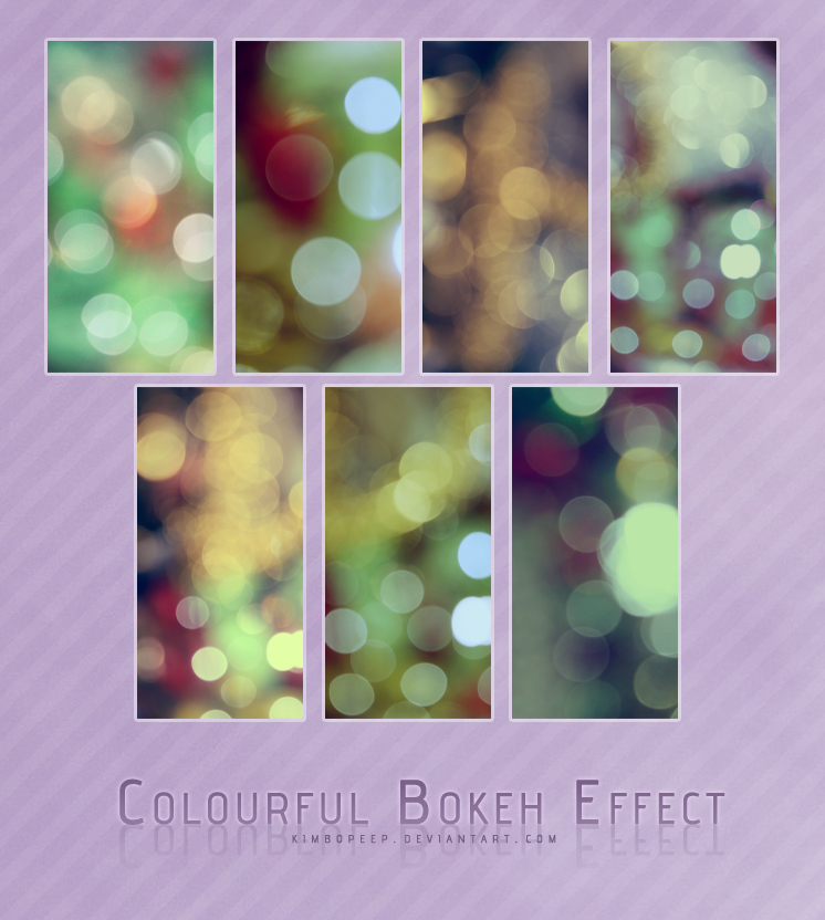 Colourful Bokeh Effect