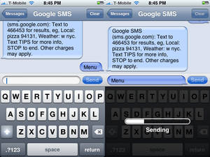 Replacement SMS Bubbles - Blue