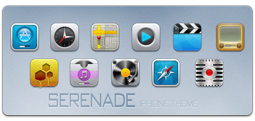 Serenade iPhone Theme by m0rphzilla