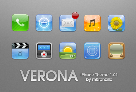 Verona iPhone Theme v1.01
