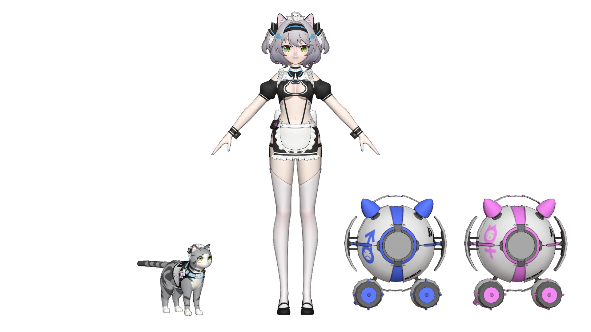 Cat Fantasy Echo Perfect Pitch FBX by Terrin-Lotsuvas on DeviantArt