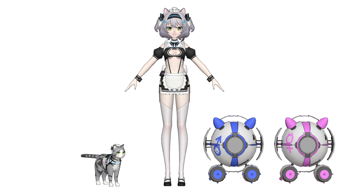 Cat Fantasy Echo Perfect Pitch FBX by Terrin-Lotsuvas on DeviantArt