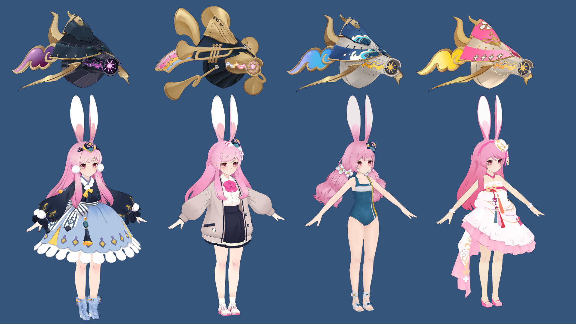 Soonie Unit Eversoul Soonie All Costumes by Terrin-Lotsuvas on DeviantArt