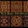Dark Sepia : 200x200 patterns