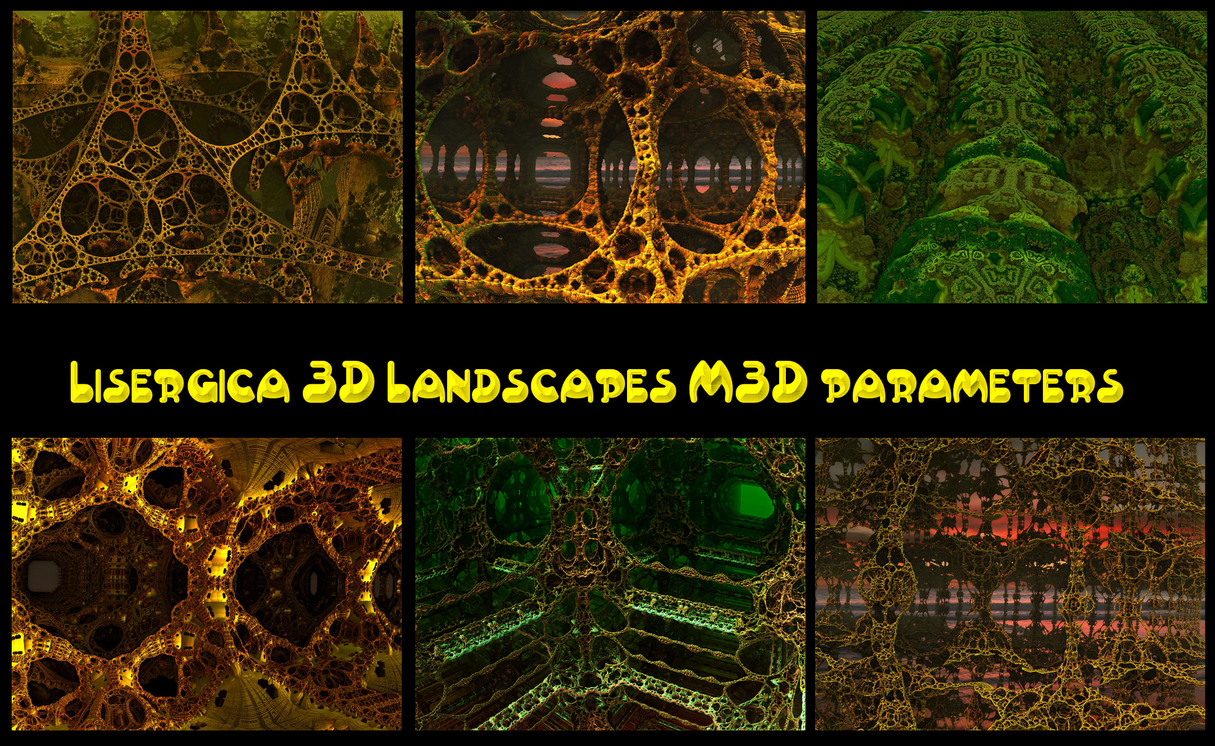 Lysergica 3d Landscape parameters