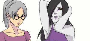 genderbent orochimaru and kabuto