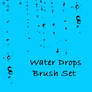 Water Drops Brush Set
