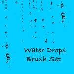 Water Drops Brush Set by eMelody