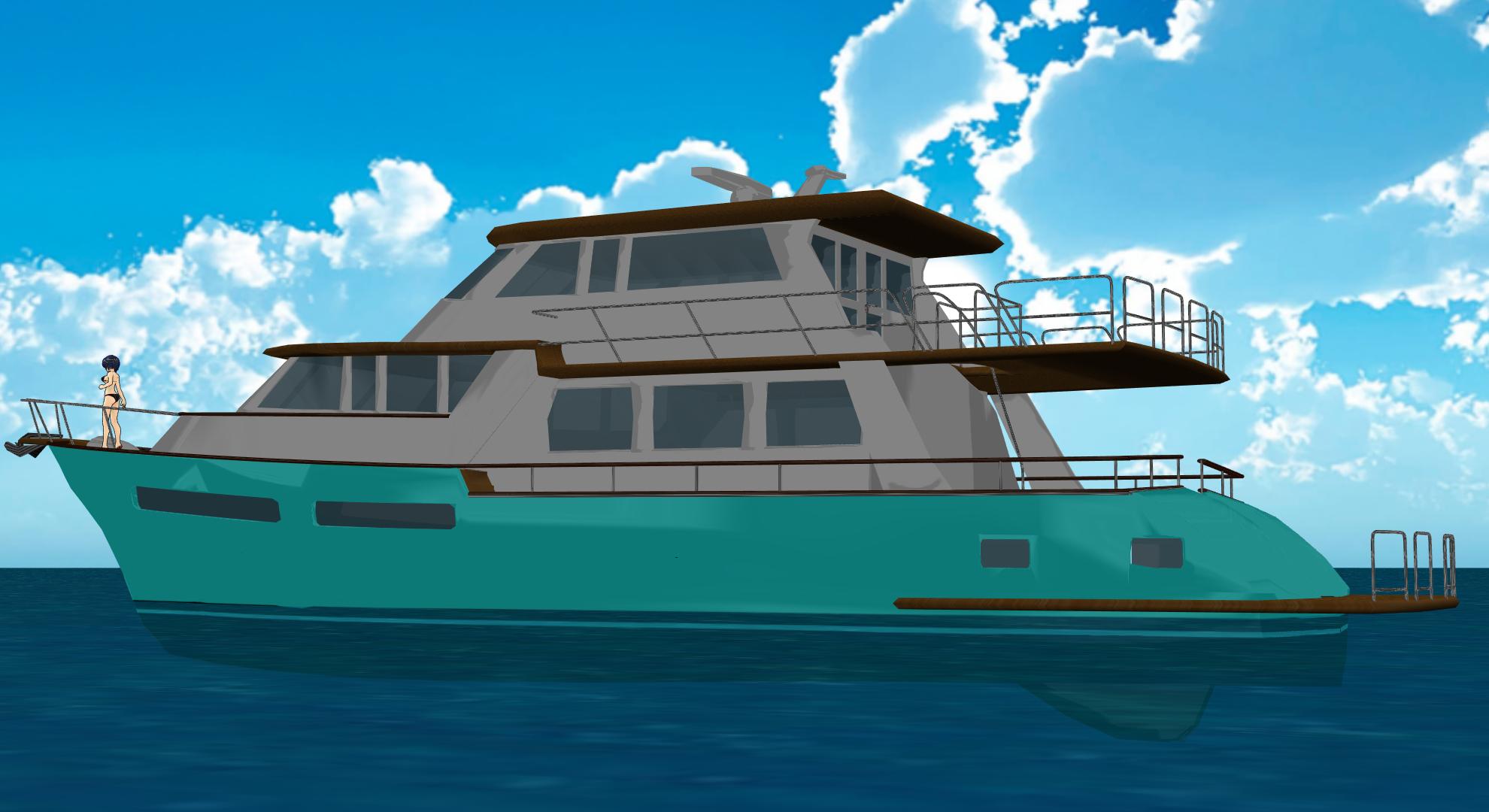 [MMD]Boat Marlow66 by Lismo320 on DeviantArt