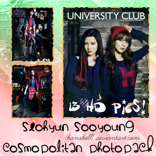 Photopack#3 Seohyun Sooyoung Cosmopolitan