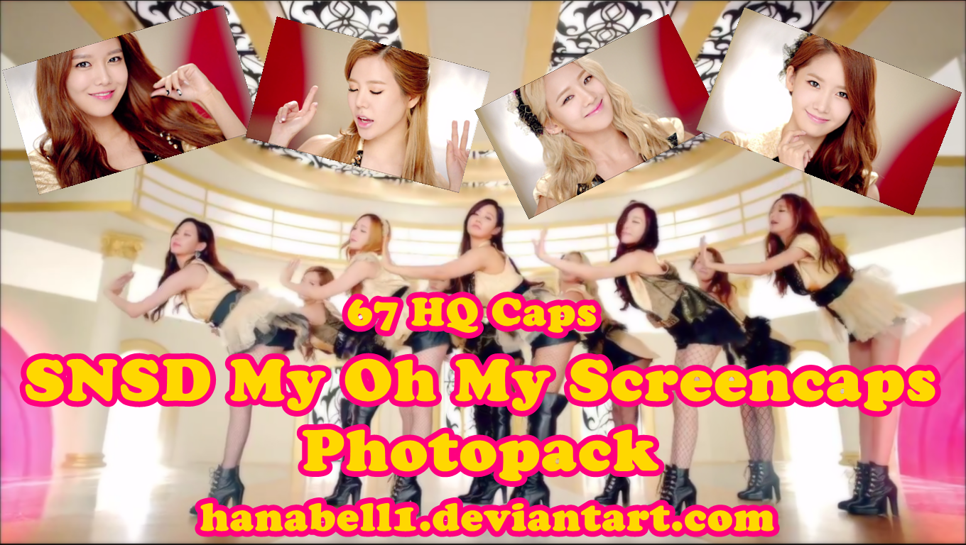 Photopack#19 SNSD My Oh My Screencaps