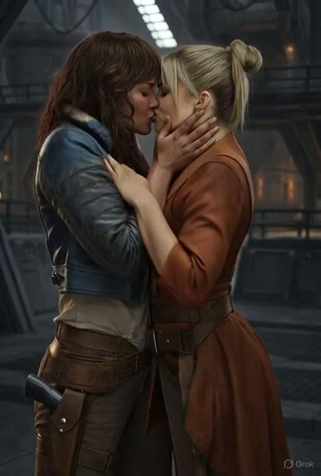 Kay Vess and Jaden Korr passionate kiss by KixiRajki on DeviantArt