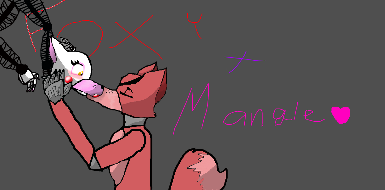 Featured image of post Mangle X Foxy Ship Ironically foxys pants are the same color as mangle s tail tip