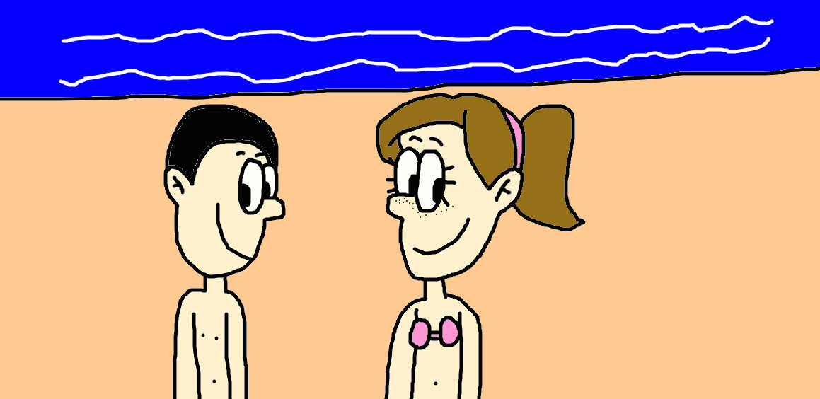 Alan and Allie at the Beach (DeviantArt Muro) by Fortnermations on ...