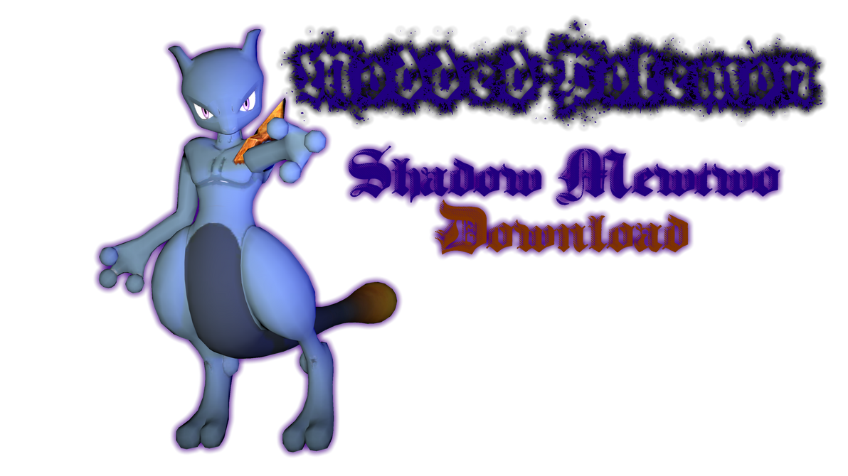Shadow Mewtwo Download by NeonBlastoise on DeviantArt
