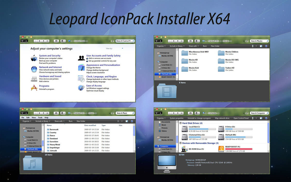 Leopard IconPack inst X64 def. by Mr-Ragnarok on DeviantArt