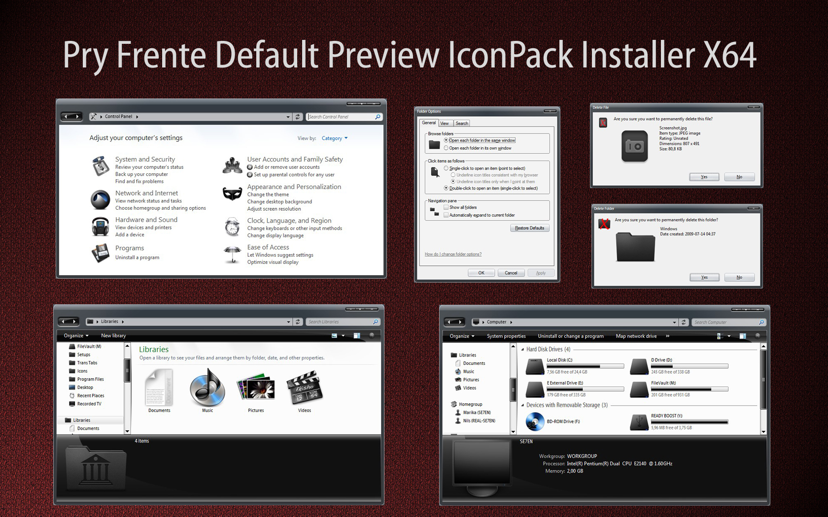 Pry Fr. iconPack Def Inst X64