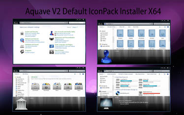 AquaveV2 iconPack Def Inst X64