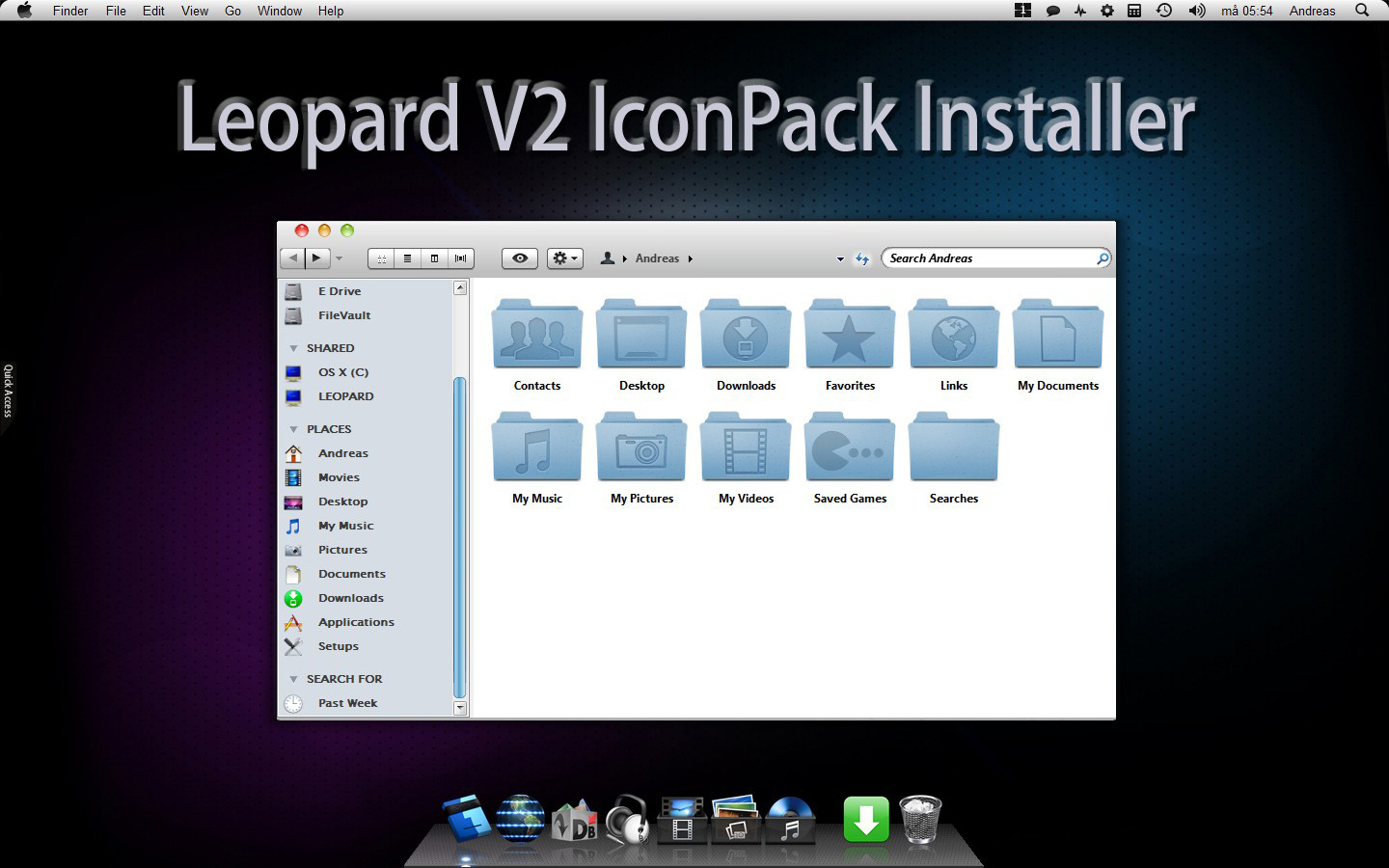 Leopard V2 IconPack Inst. X64