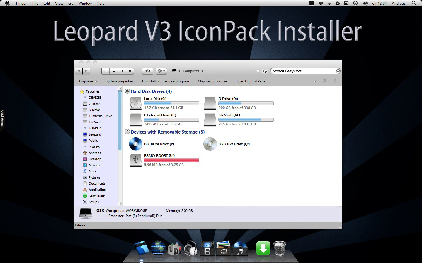 Leopard V3 IconPack Inst. X64 by Mr-Ragnarok on DeviantArt