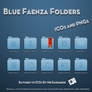 Blue Faenza Folders