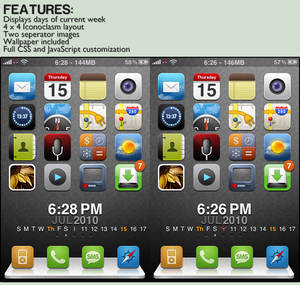 Springboard Clock and Calendar