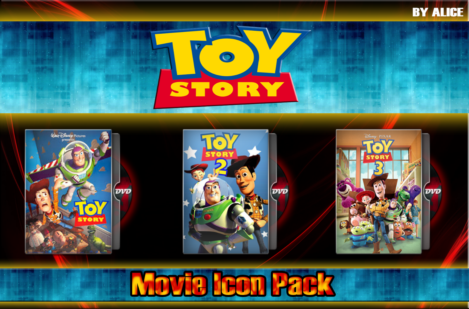 Toy Story Movie Icon Pack by Alicegirl77 on DeviantArt
