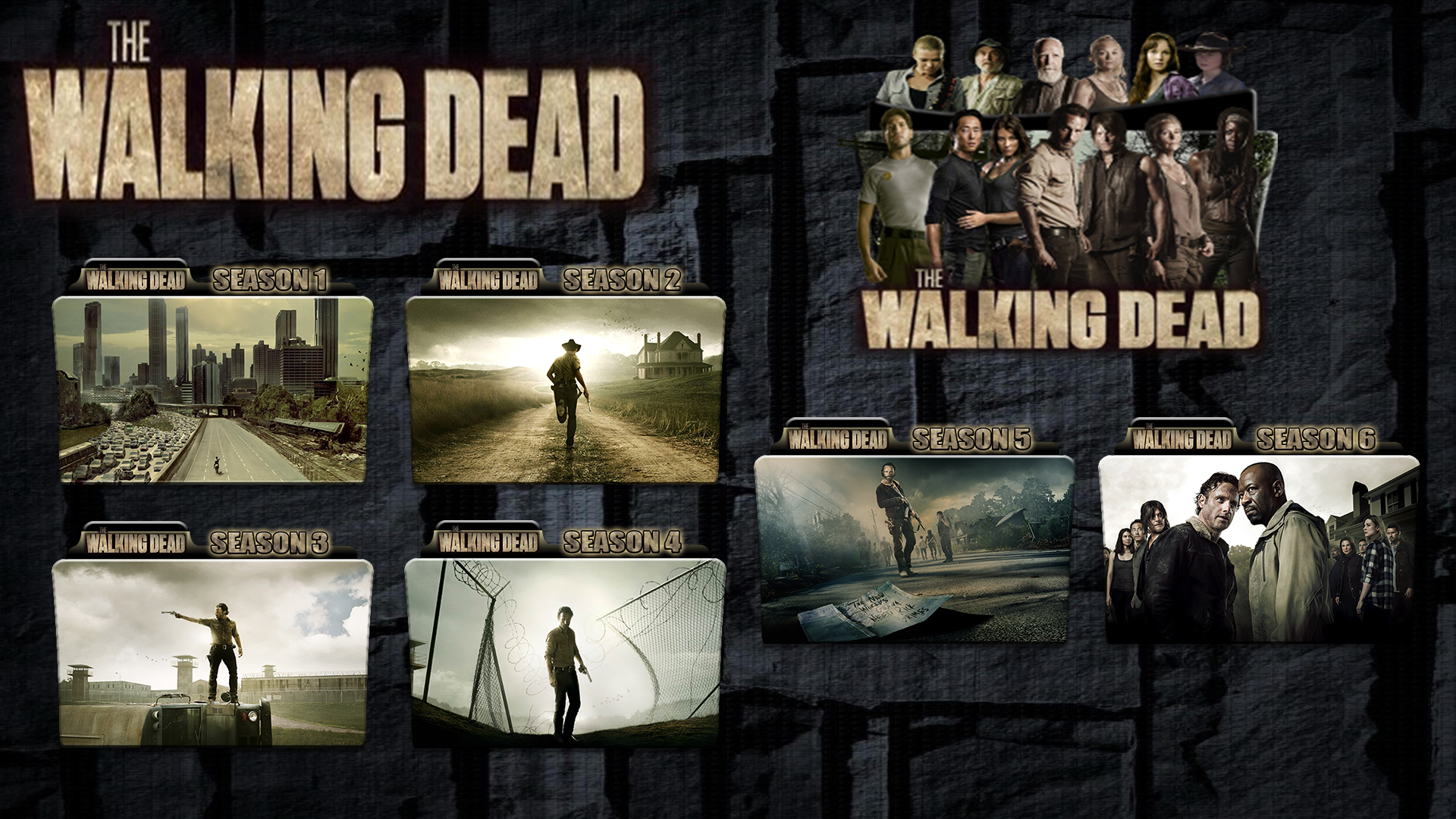 The Walking Dead Folder Icons by Alicegirl77 on DeviantArt