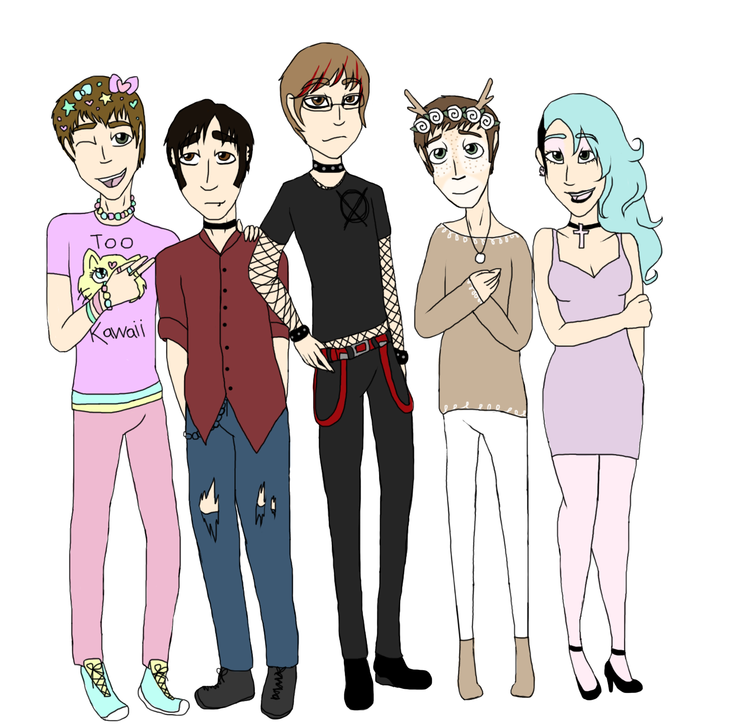 Alternate Fashion Marble Hornets