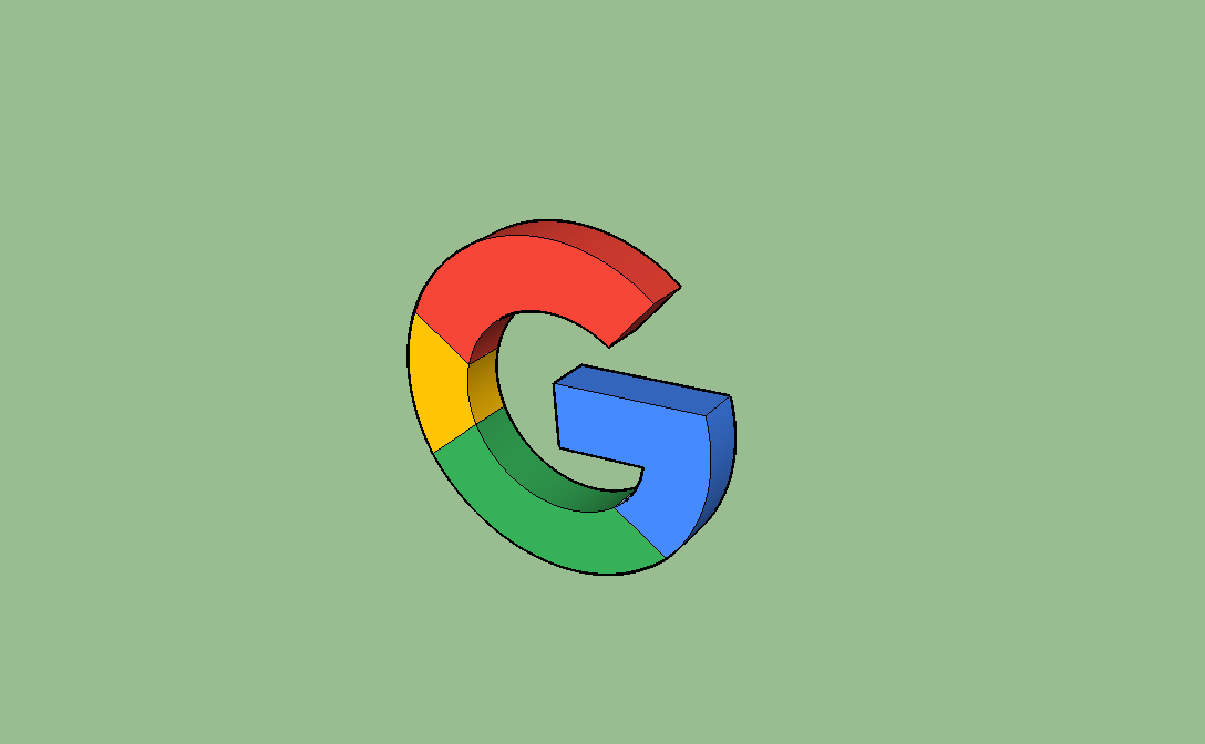 Google Logo 3d Sketchup 17 By Gabrielfrazaom On Deviantart Google Logo 3d Sketchup 17 By Gabrielfrazaom On Deviantart