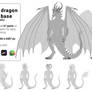 Dragon Anthro Base (Male) with parts