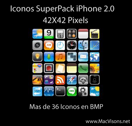 Iconos SuperPack iPhone 2.0