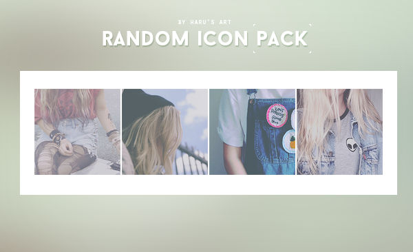 [ICON PACK] random by LuunaHaruna on DeviantArt