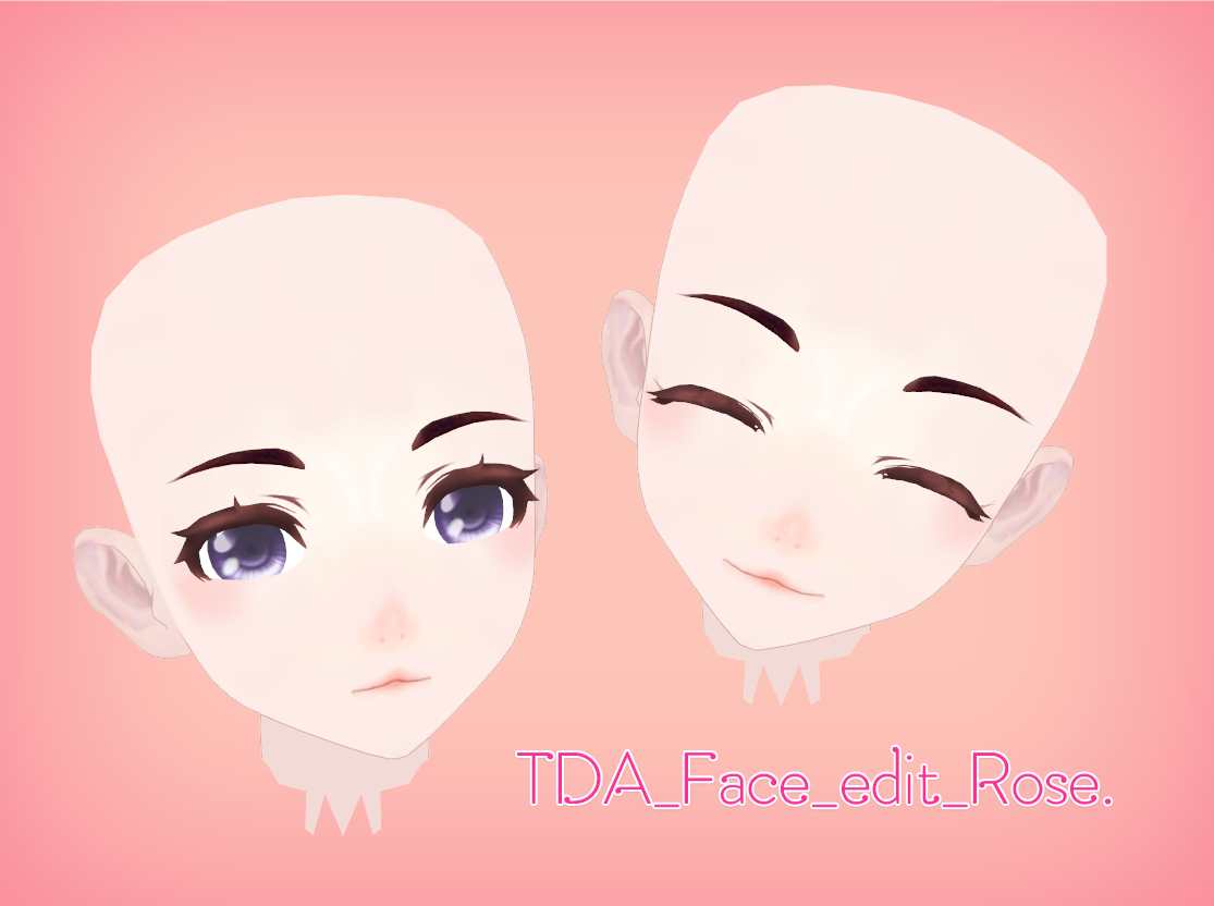 [MMD] TDA Face edit download !!