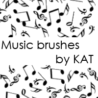 Music Brushes by Kat