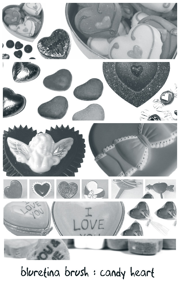 bluretina brush:candy heart by bluretina-stock