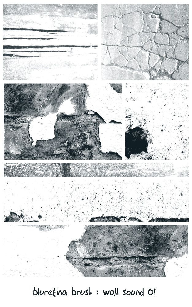 bluretina brush:wall sound 01 by bluretina-stock