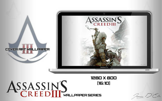 Assassin's Creed 3 Cover Art Wallpaper by tazerguy