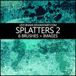 Splatters Brushes 2