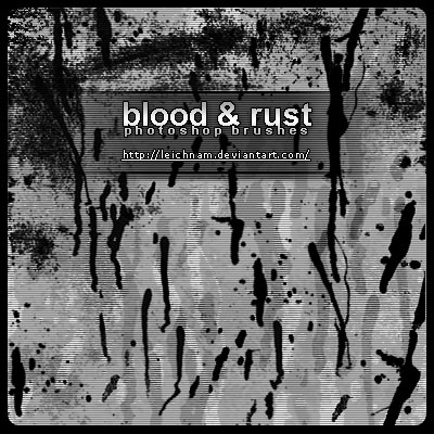 Blood And Rust Brushes