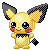 FREE Pichu Bouncy Icon by Kattling