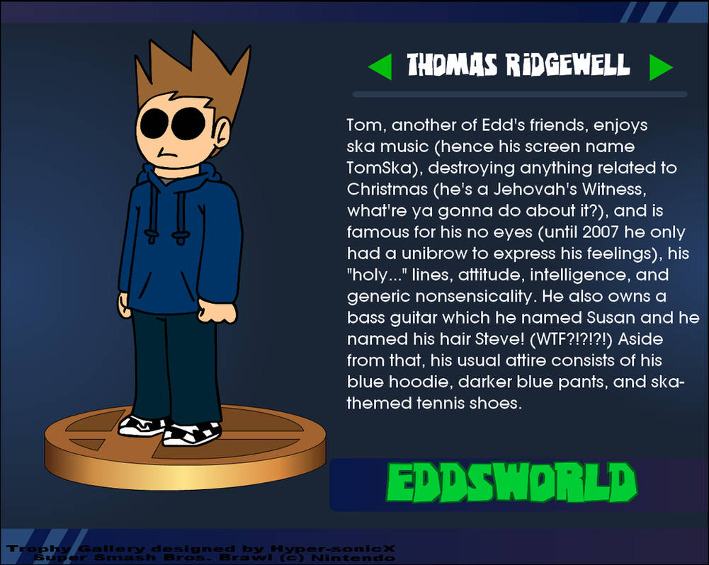 Thomas Ridgewell, Eddsworld Wiki
